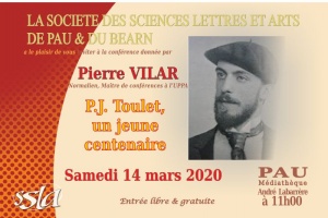 Conférence publique à la Médiathèque André Labarrère - Vilar-06-03-20